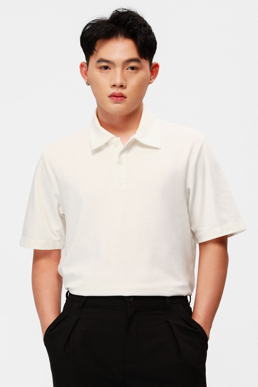 新品　BRIEFING LOGO LINE POLO RELAXED FIT Relaxed Fit Polo Shirts | TEN11